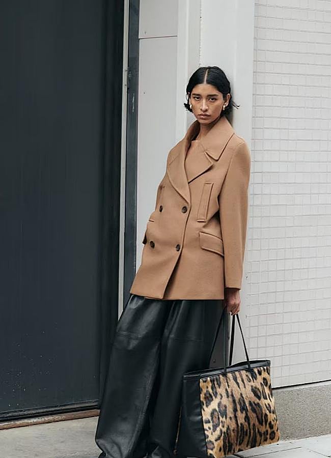 Imagen - Chaquetón marinero color camel