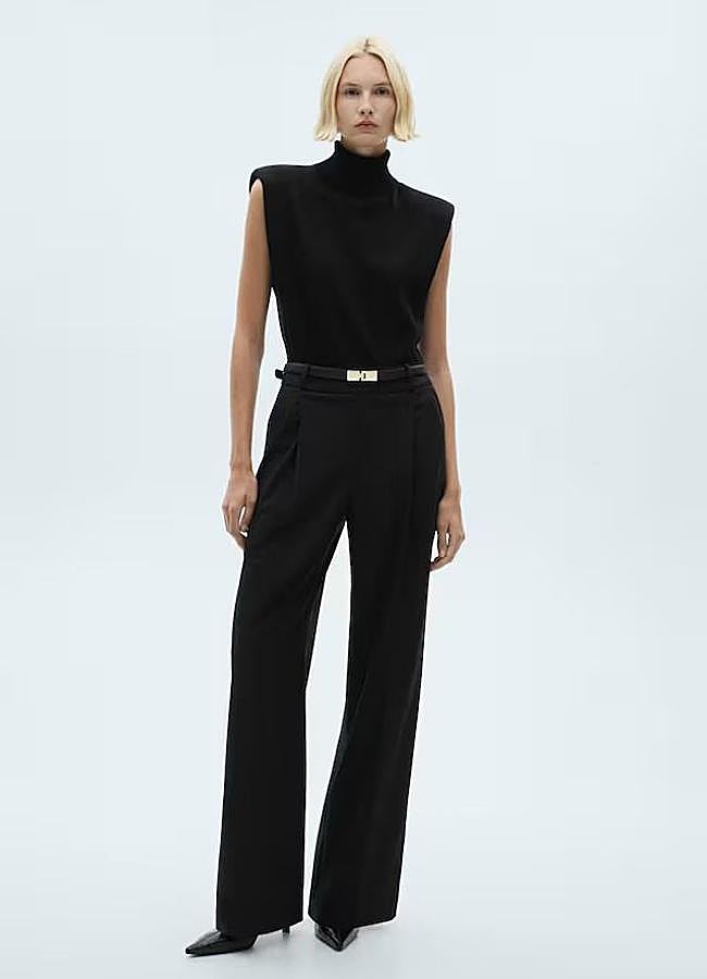 Imagen - Mono largo negro con cuello alto