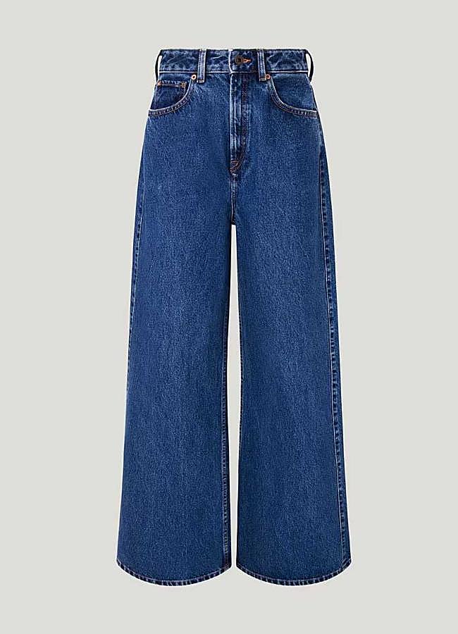 Imagen - Vaquero campana de mujer fit ancho de tiro alto de Pepe Jeans (77€ en El Corte Inglés)