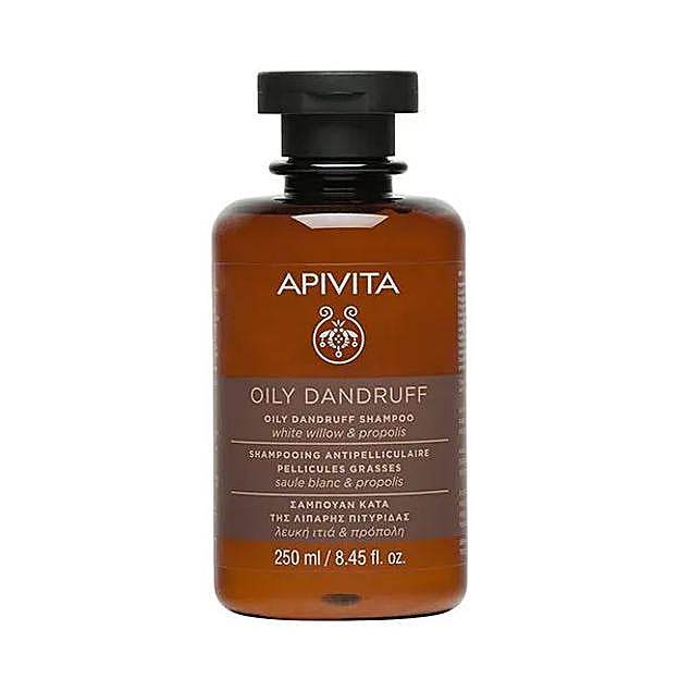 Oily Dandruff Shampoo de Apivita. Precio: 14,90 euros