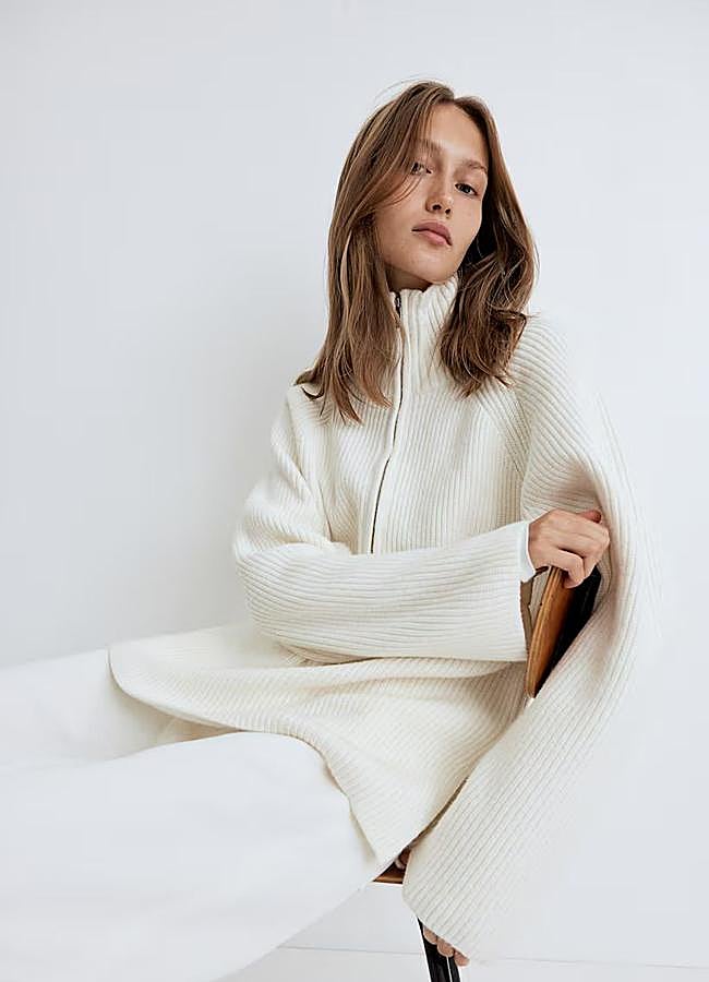 Imagen - Jersey con cremallera y cuello alto