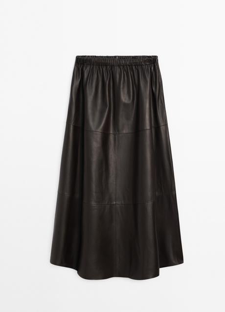 Imagen - Falda negra de Massimo Dutti (249 euros)