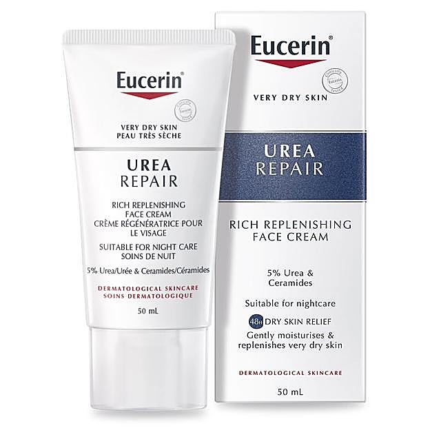 Eucerin UreaRepair PLUS Crema Facial 5% Urea.