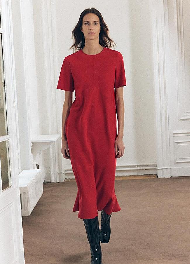 Imagen - Vestido rojo de Zara (25,95 euros).