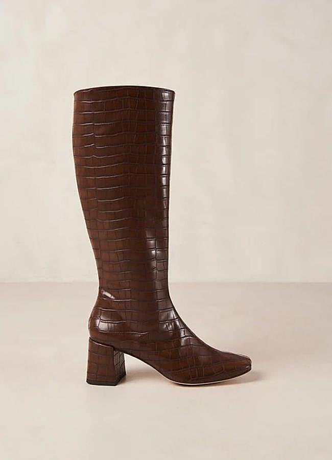 Imagen - Botas de tacón con piel de coco