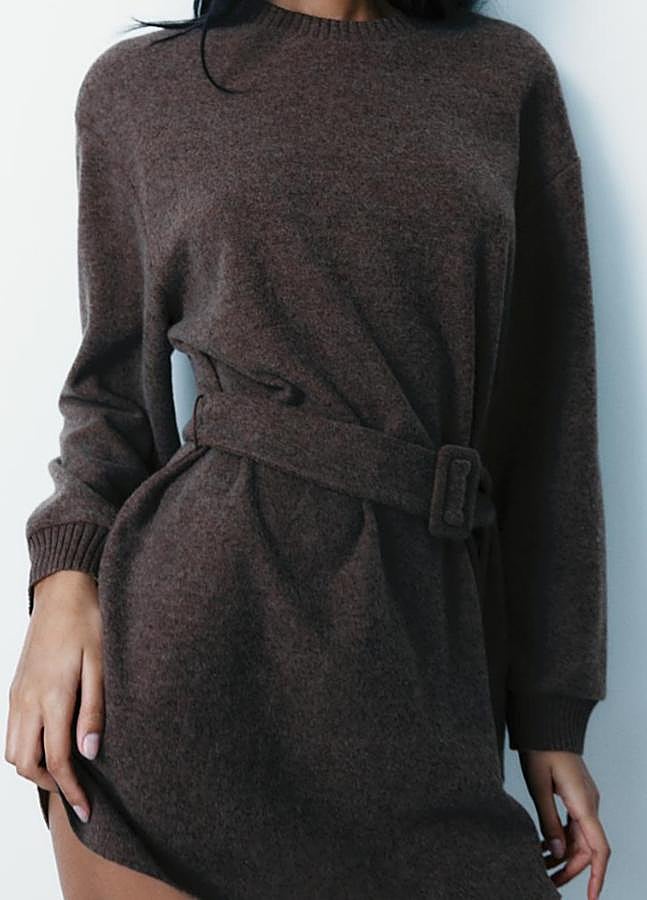 Imagen - Vestidos de punto para el invierno (ZARA)