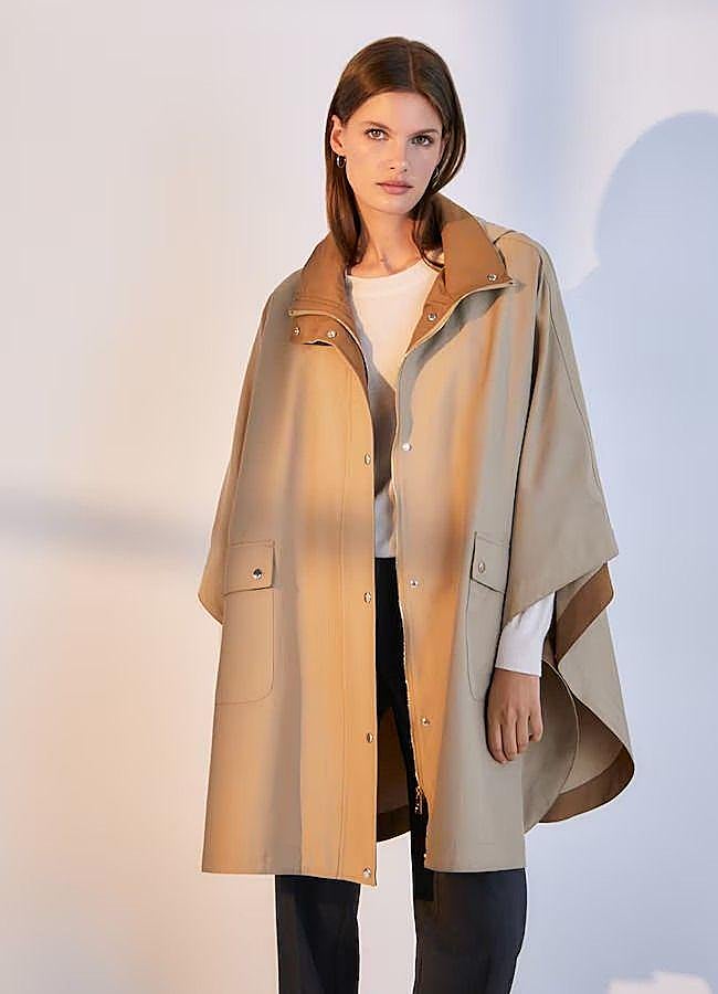 Imagen - Abrigo capa estilo gabardina