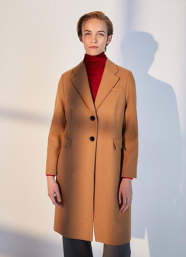 Imagen - Abrigo camel de lana