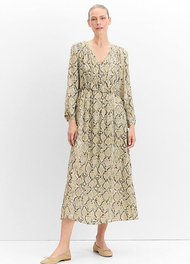 Imagen - Vestido midi animal print