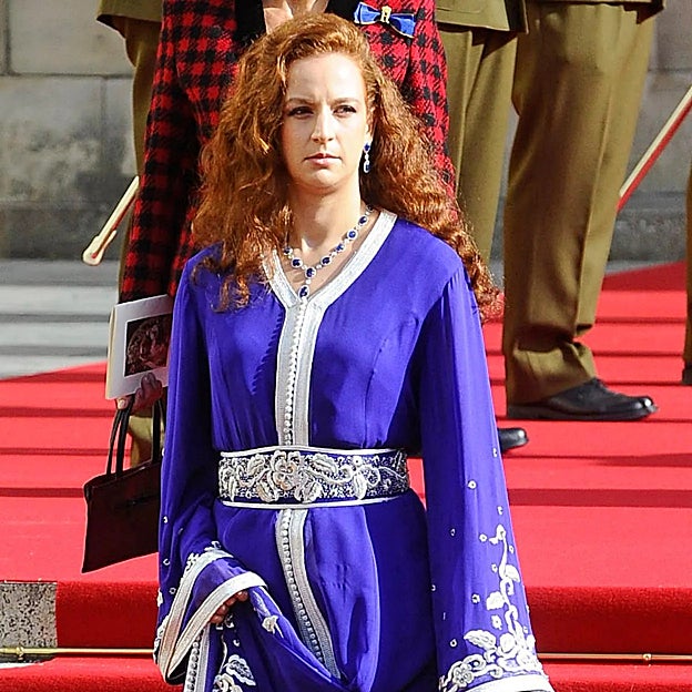 Lalla Salma, cuando aún estaba casada con Mohamed VI. 