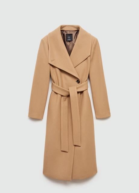 Imagen - Abrigo con cinturón de Mango (149 euros)