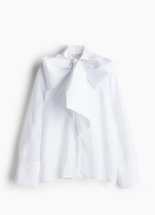 Imagen - Blusa con lazada de H&M, 49,99 euros.