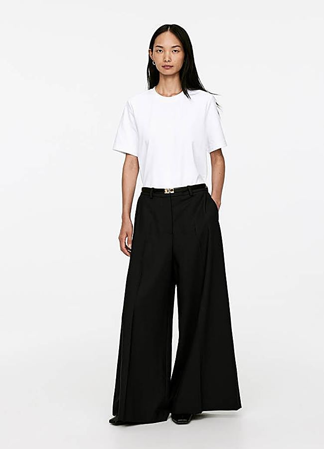 Imagen - Pantalón negro de lana de Arket, 119 euros.