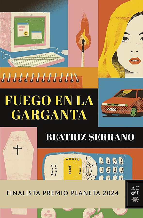 Imagen - Portada del libro de Beatriz Serrano finalista del premio Planeta, Fuergo en la garganta. / Planeta