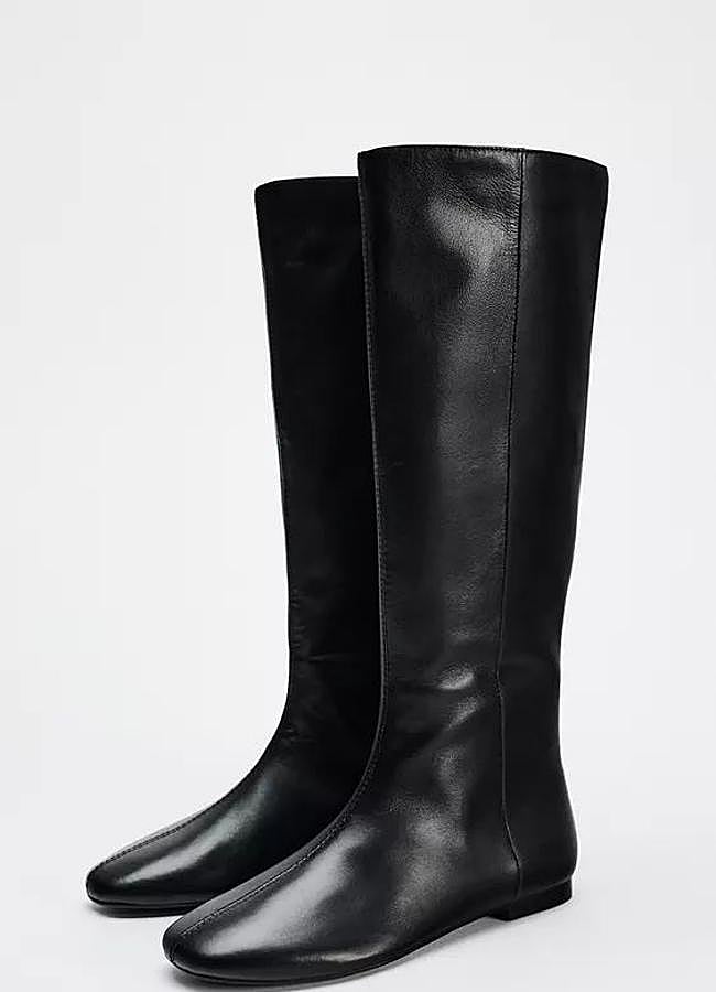 Imagen - Botas planas de cuero retro