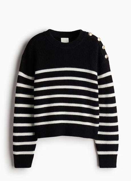 Imagen - Jersey de rayas de H&M (25,99 euros)