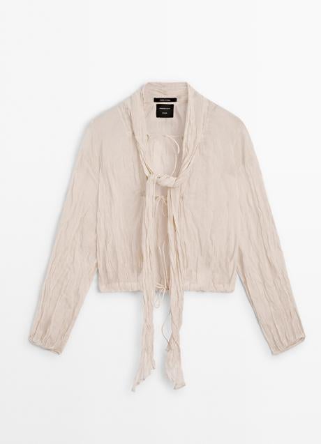 Imagen - Camisa blanca de Massimo Dutti (129 euros)