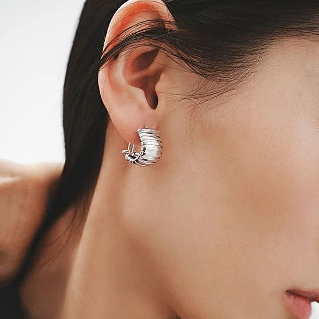 Pendientes en plateado de Aristocrazy