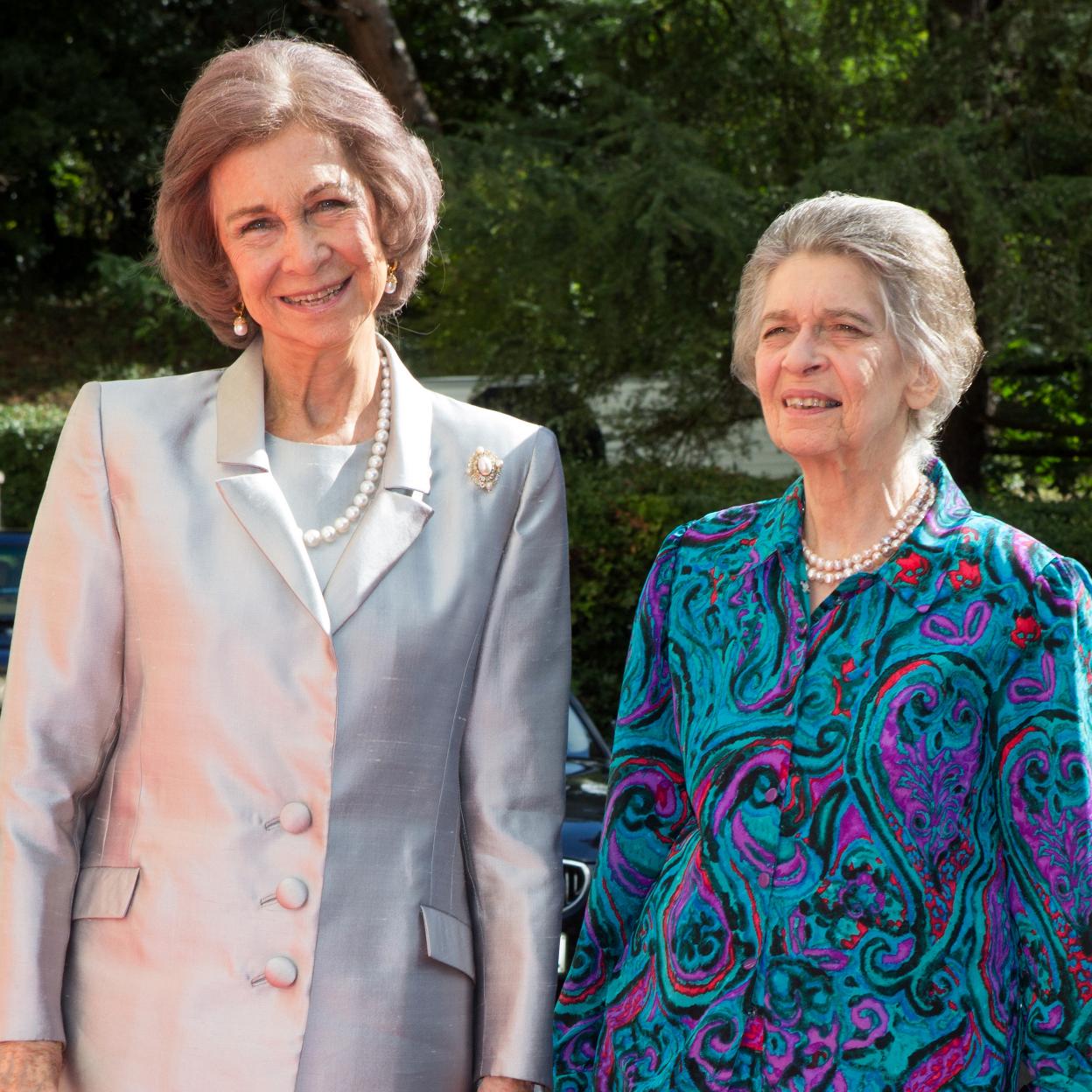 La reina Sofía siempre ha estado muy unida a su hermana, la princesa Irene de Grecia.