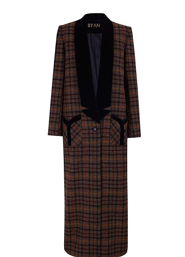 Imagen - Abrigo con estampado de cuadros de Byan Concept.