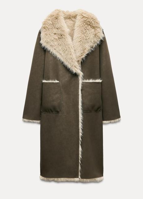 Imagen - Abrigo Largo de Zara (79,99 euros)