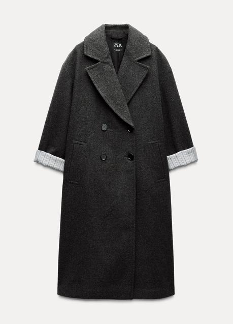 Imagen - Abrigo gris de Zara (59,99 euros)