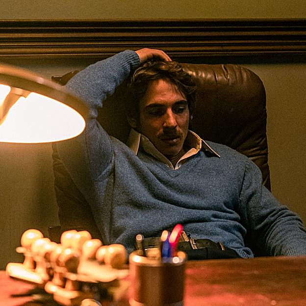 Miguel Herrán como José Juan Martínez Gomez, el cabecilla del atraco al Banco Central. 