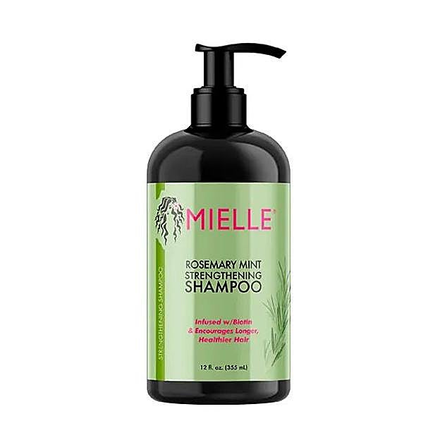 Rosemary Mint Strengthening Shampoo de Mielle. Precio: 12,99 euros