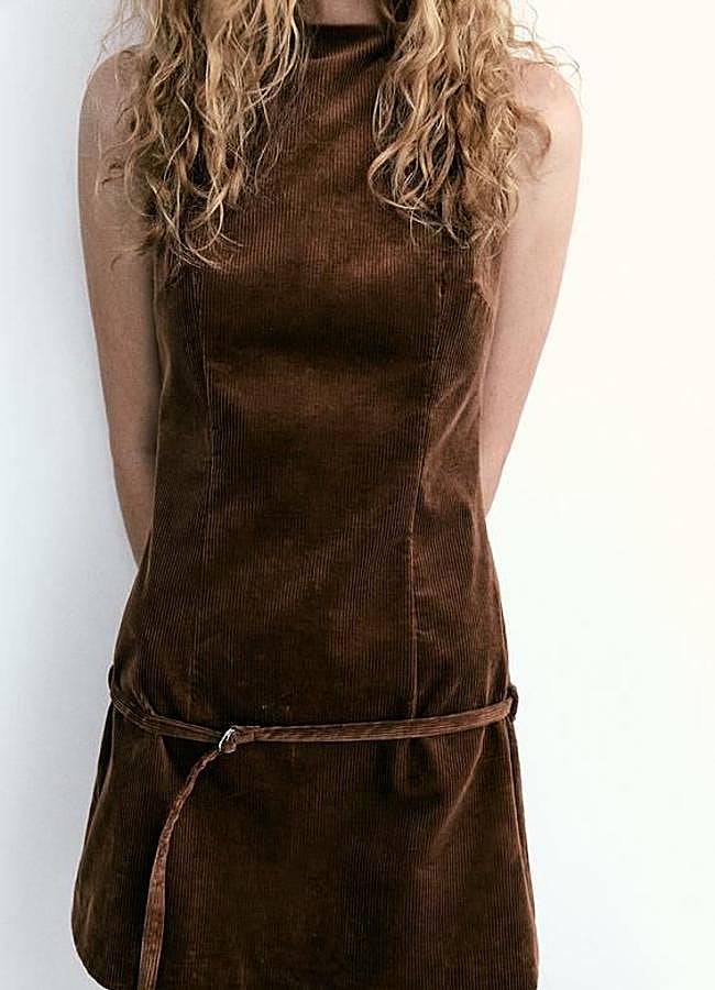 Imagen - Vestido de pana corto