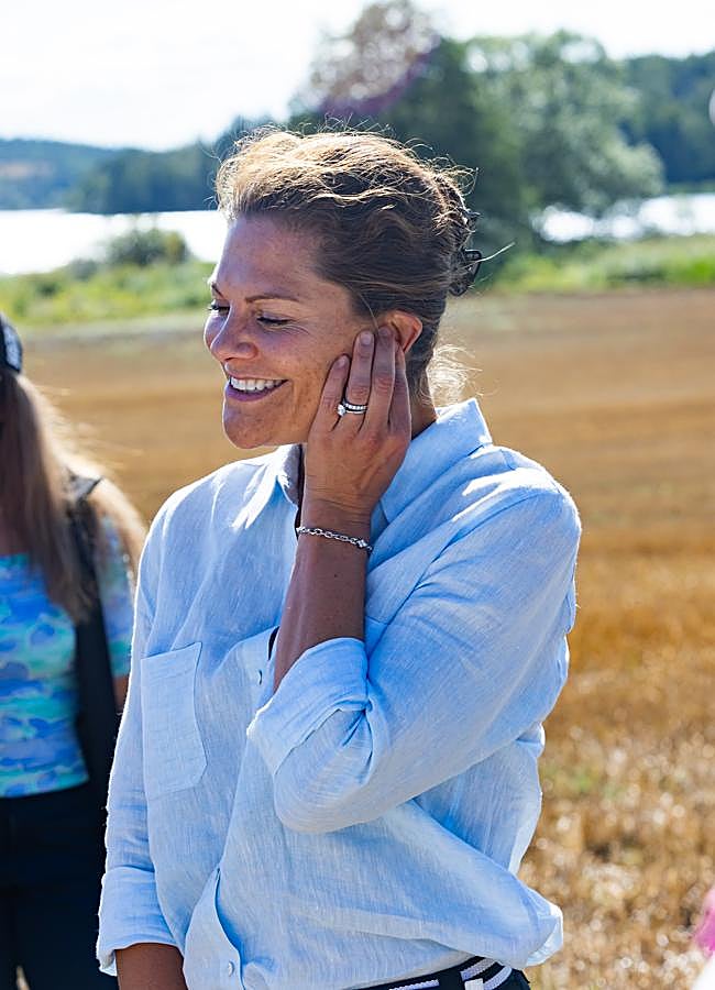 Imagen - Victoria de suecia con reocgido. Foto: Gtres.