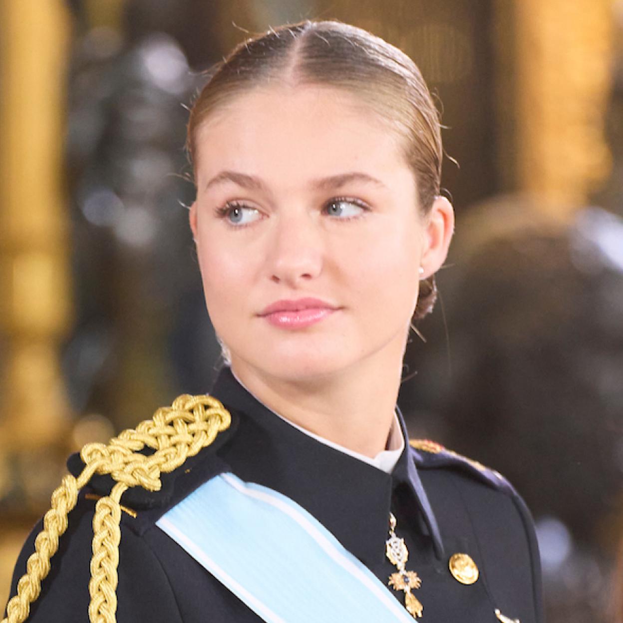 La princesa Leonor en una imagen de archivo. 