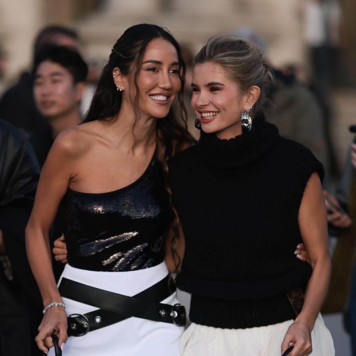 Dos influencers en el street style.