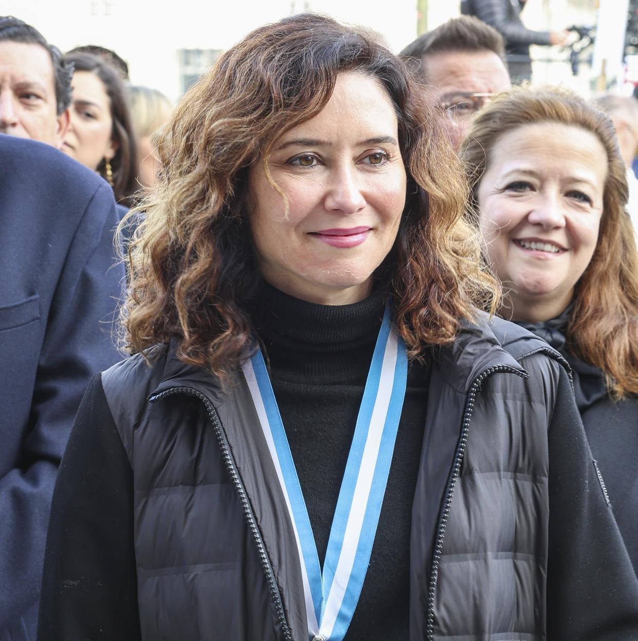 Isabel Díaz Ayuso en el día de la Almudena