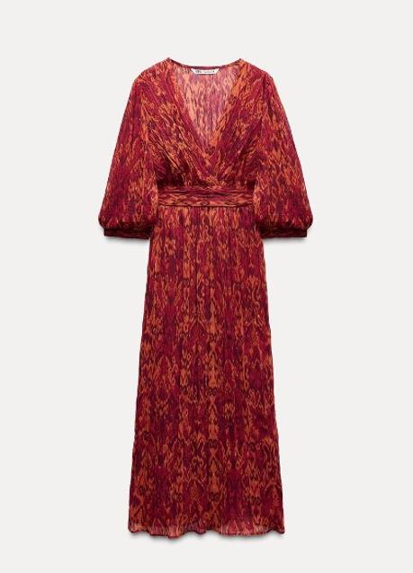 Imagen - Vestido estampado de Zara (39,99 euros)