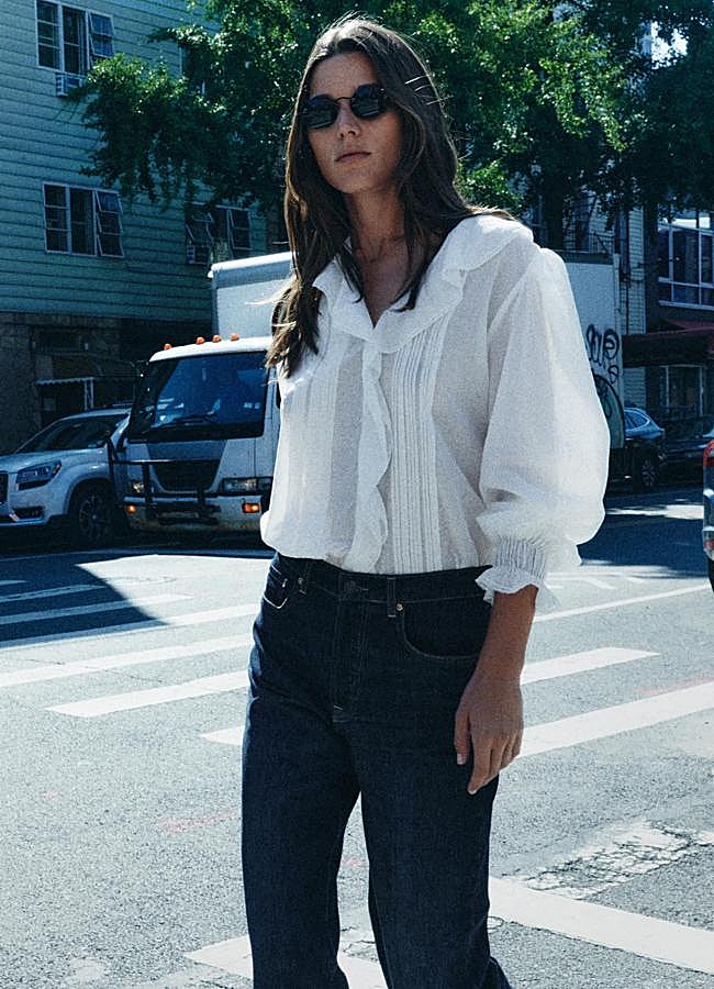 Imagen - Blusa romántica adornada de volantes