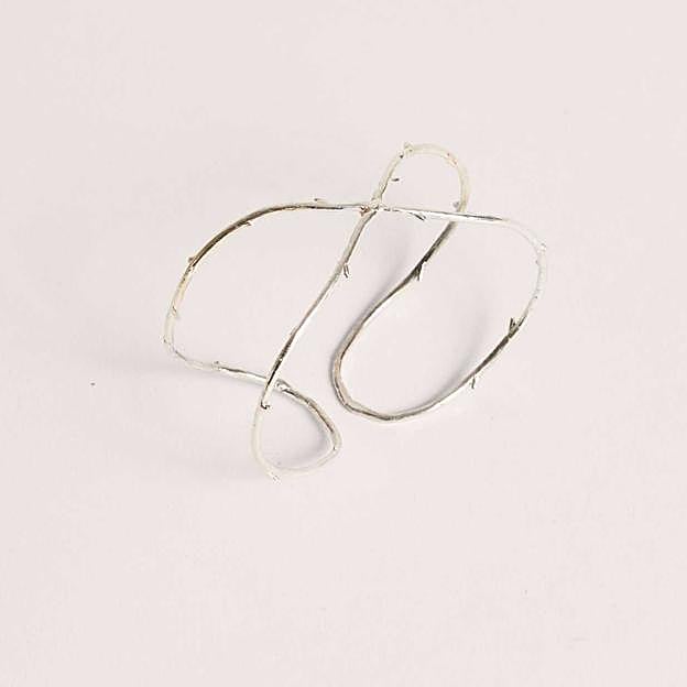 Brazalete doble plata Irati (152€)