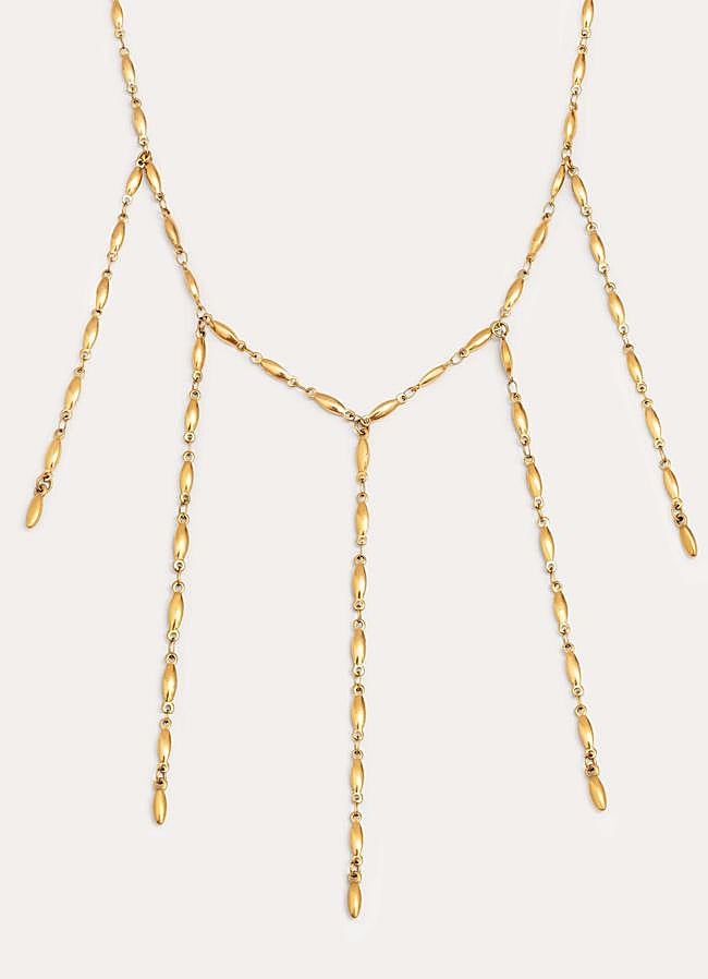 Imagen - Collar Zahara Acero Baño Oro/ Singularu (29,99€)