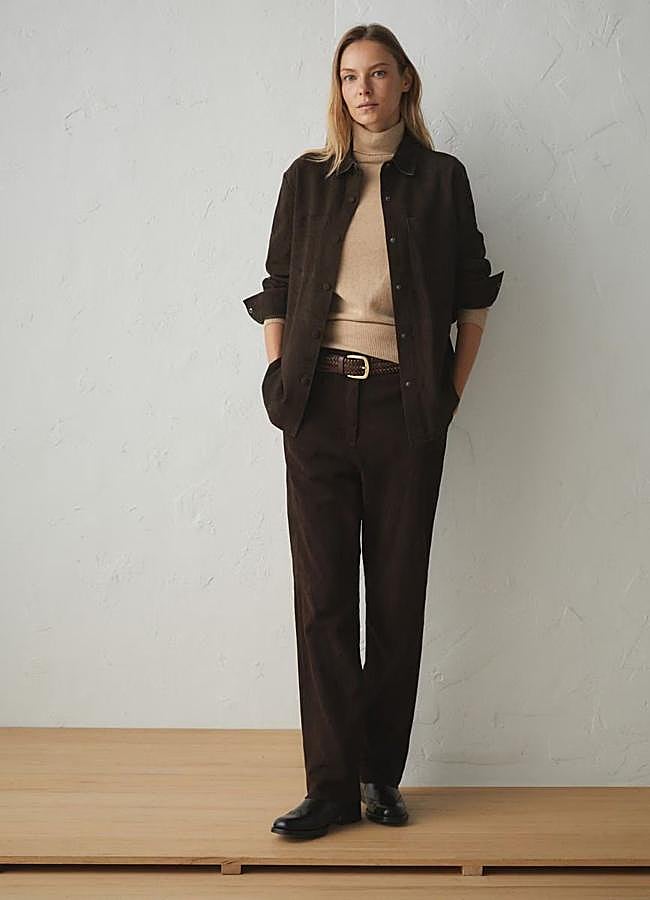 Imagen - Pantalones de ante rectos