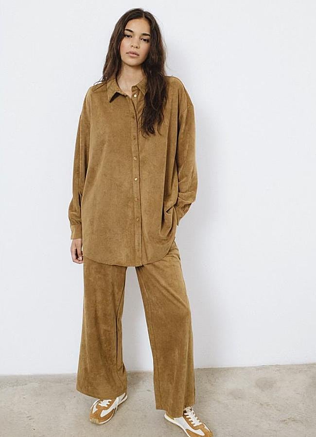 Imagen - Pantalones anchos de ante