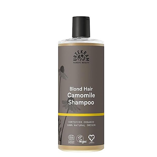 Blonde Hair Camomile Shampoo de Urtekram. Precio: 13,50 euros