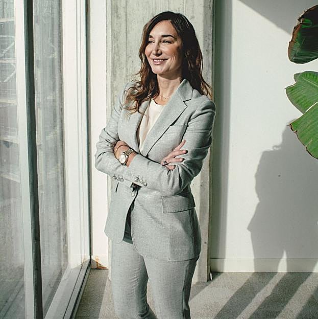 Sandra Orta en la sede madrileña de Bristol Meyers Squibb. 