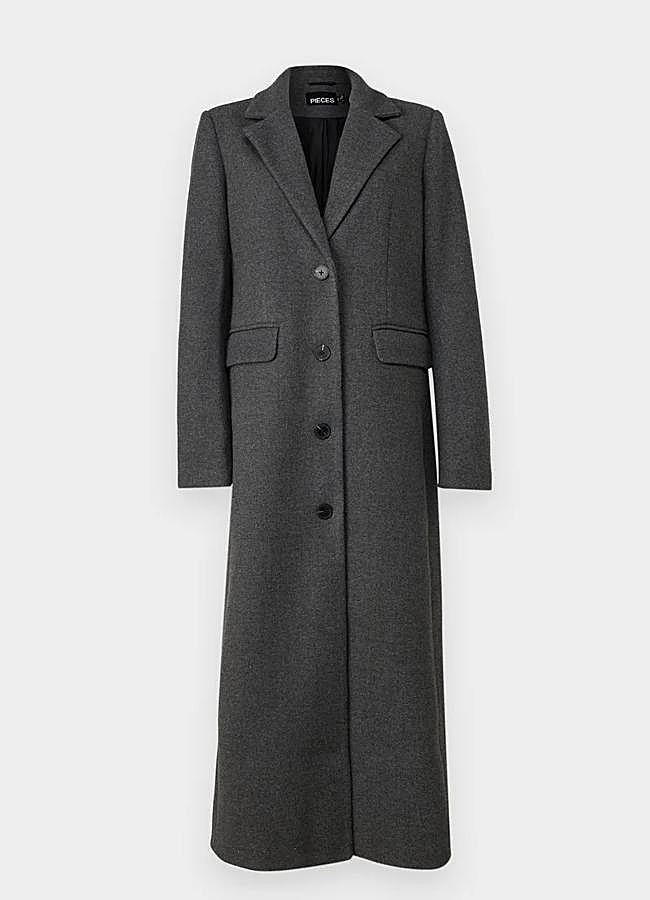 Imagen - Abrigo largo gris de Scalpers, 199 euros.