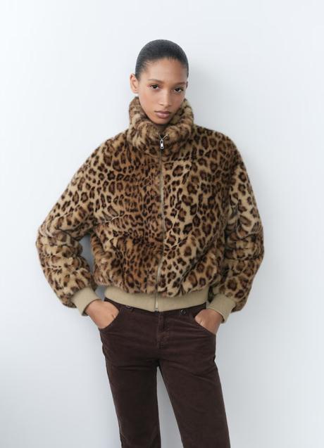 Imagen - Chaqueta de leopardo de Mango (69,99 euros)