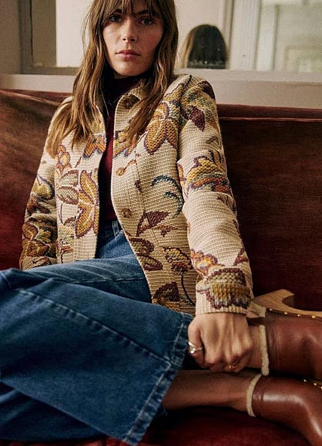 Imagen - Chaqueta Will de Sézane en versión vintage.