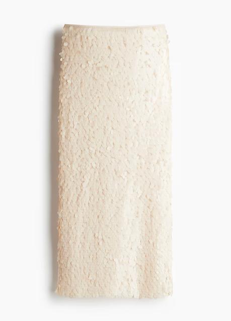 Imagen - Falda blanca de H&M (49,99 euros)