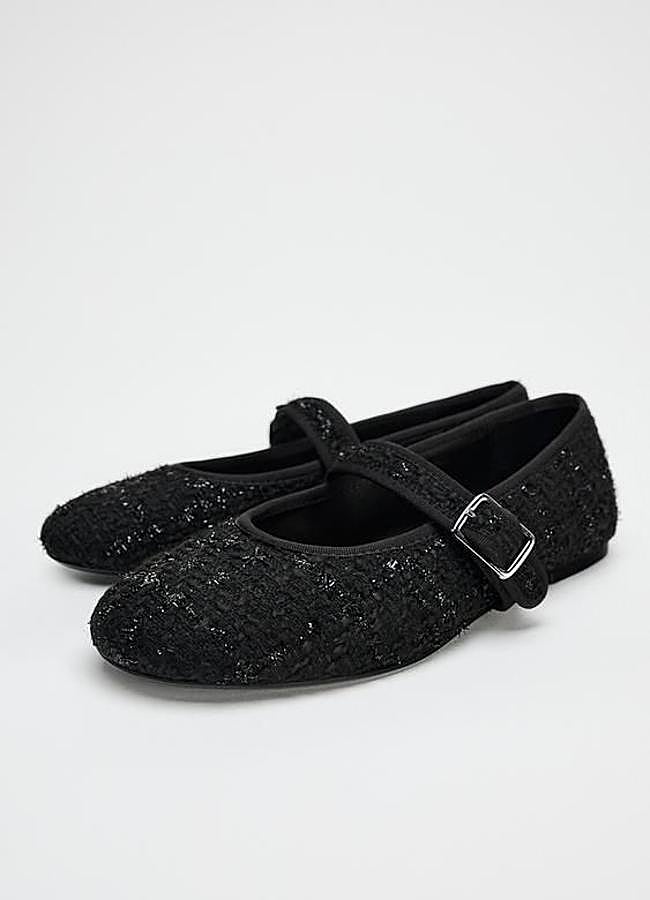 Imagen - Merceditas de tweed planas