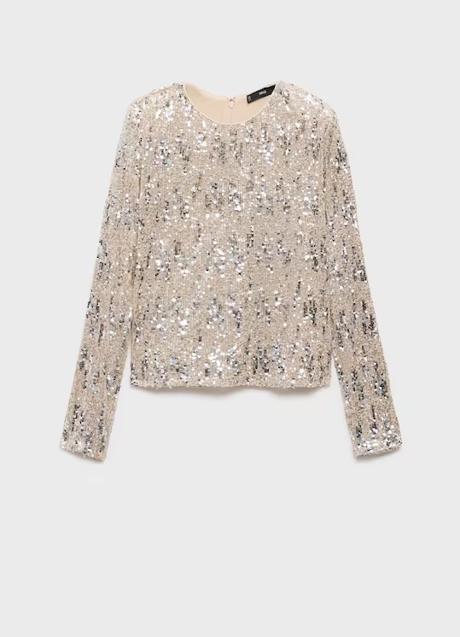 Imagen - Top con lentejuelas de Zara (29,99 euros)
