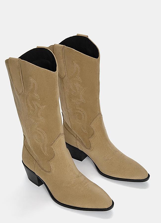 Imagen - Botas cowboy de Pull&Bear, 39,99 euros.