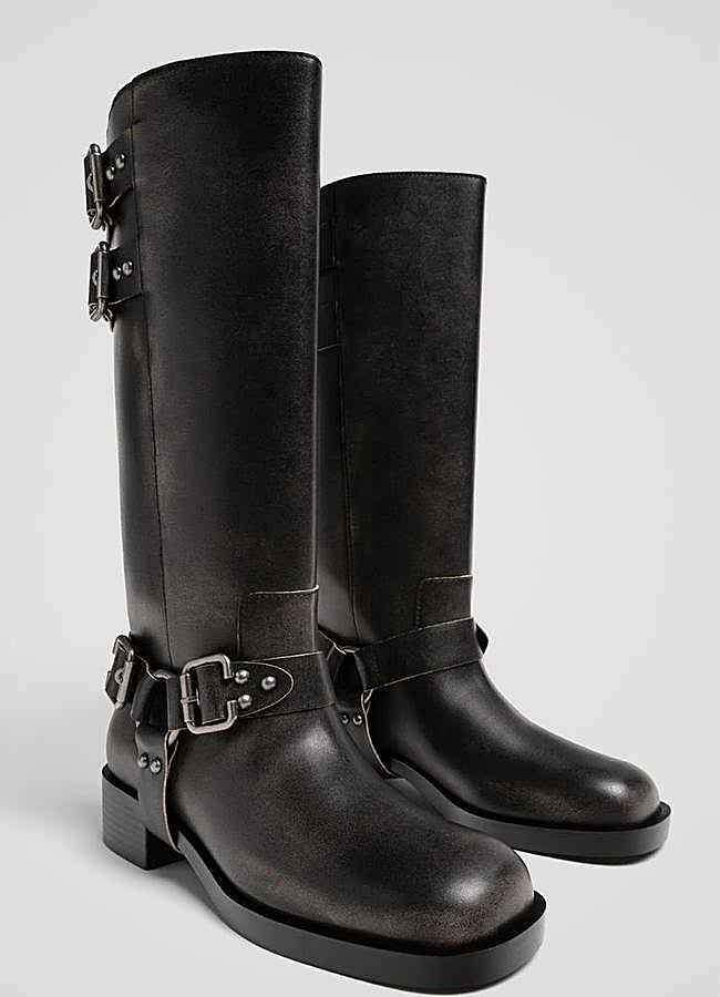 Imagen - Botas marrones de Bershka, 55,99 euros.