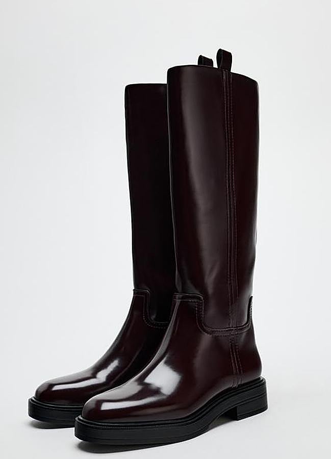Imagen - Las botas altas de Zara que cuestan 59,95 euros.